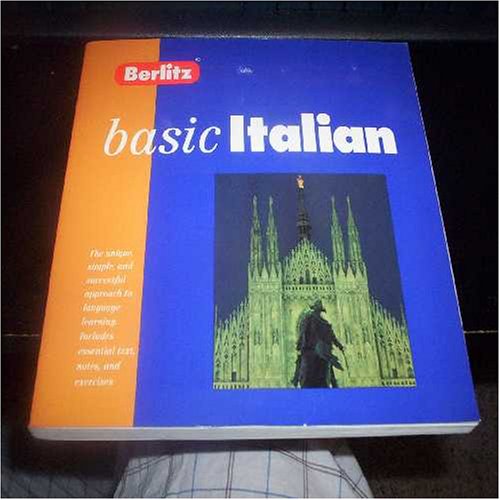 Beispielbild fr Basic Italian Berlitz zum Verkauf von Wonder Book