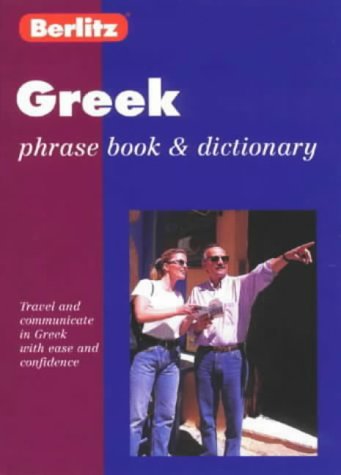 9782831562377: Berlitz Greek Phrase Book & Dictionary (Berlitz Phrase Book)