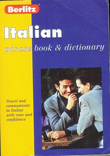 Stock image for Berlitz Italian Phrase Book and Dictionary for sale by SecondSale