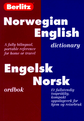 Stock image for Berlitz Norwegian-English Dictionary/Engelsk-Norsk Ordbok for sale by Better World Books