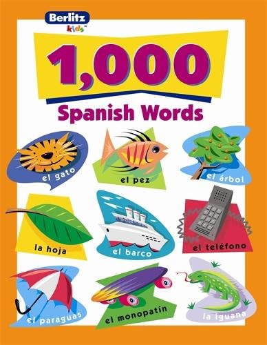 Beispielbild fr 1,000 Spanish Words zum Verkauf von HPB Inc.