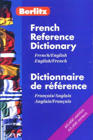 Stock image for Berlitz French-English Reference Dictionary for sale by Better World Books: West