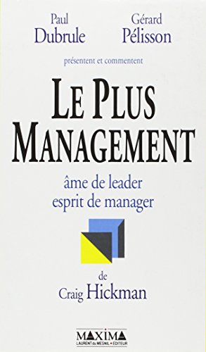 Beispielbild fr Le plus management zum Verkauf von Ammareal
