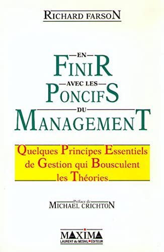 En finir poncifs management (9782840011088) by Farson, Richard