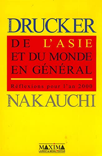 Stock image for De L'asie Et Du Monde En Gnral : Rflexions Pour L'an 2000 for sale by RECYCLIVRE