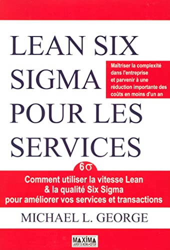 9782840014157: Lean Six Sigma pour les services