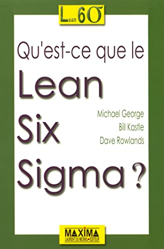Stock image for Qu'est-ce que le Lean Six Sigma ? for sale by medimops