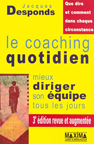 Stock image for Coaching quotidien - 3e d. for sale by Ammareal