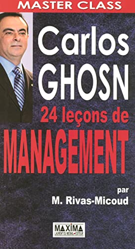 9782840015055: Carlos Ghosn: 24 leons de management