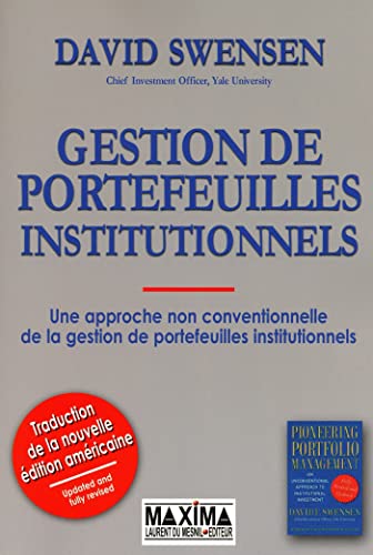 Imagen de archivo de Gestion de portefeuilles institutionnels a la venta por Ammareal