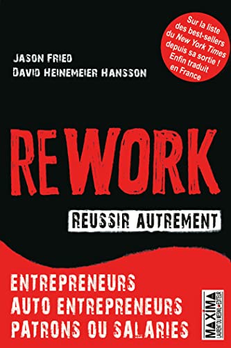 Beispielbild fr Rework, Russir Autrement : Entrepreneurs, Auto-entrepreneurs, Patrons Ou Salaris zum Verkauf von RECYCLIVRE