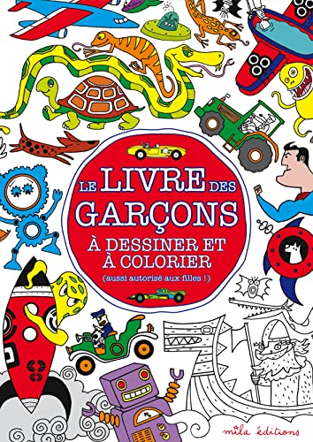 Beispielbild fr le livre des garcons - a dessiner et a colorier zum Verkauf von LiLi - La Libert des Livres