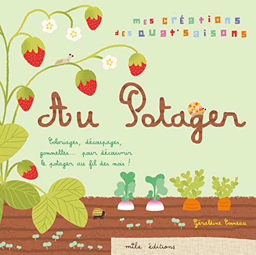 9782840067870: Au potager: coloriages, dcoupages, gommettes ... l=236