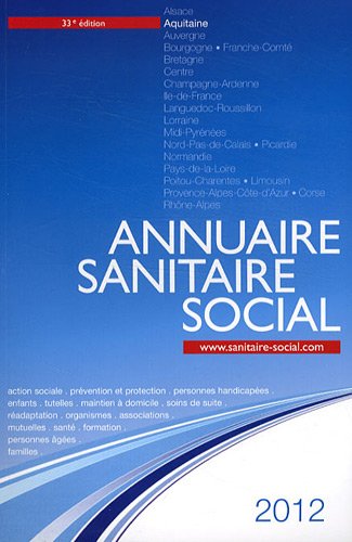 Beispielbild fr Annuaire sanitaire social 2012: Aquitaine [Broch] ONPC zum Verkauf von BIBLIO-NET