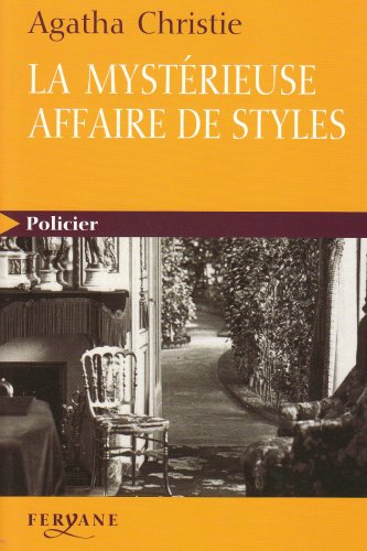 Imagen de archivo de La mystrieuse affaire de styles. : [GROS CARACTERES] a la venta por Ammareal