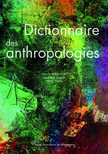 Imagen de archivo de Dictionnaire des anthropologies a la venta por Gallix