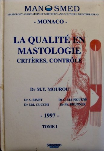 Stock image for La qualit en mastologie : Critres, contrle for sale by Ammareal