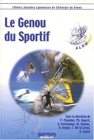 Stock image for LE GENOU DU SPORTIF for sale by Le Monde de Kamlia