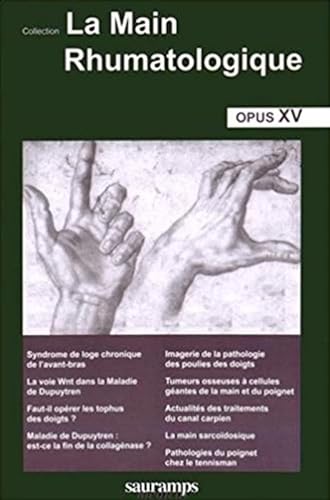 Stock image for la main rhumatologique ; opus XV for sale by Chapitre.com : livres et presse ancienne
