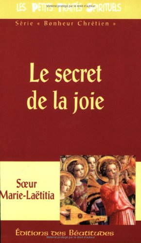 9782840240181: Le secret de la joie