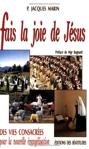 Stock image for Fais la Joie de Jesus for sale by Librairie Th  la page