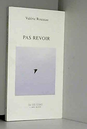 Stock image for Pas Revoir for sale by RECYCLIVRE