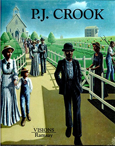 Stock image for P. J. Crook Peintures - Paintings Visions Collection dirigee par Frederic Daussy for sale by Black Cat Books