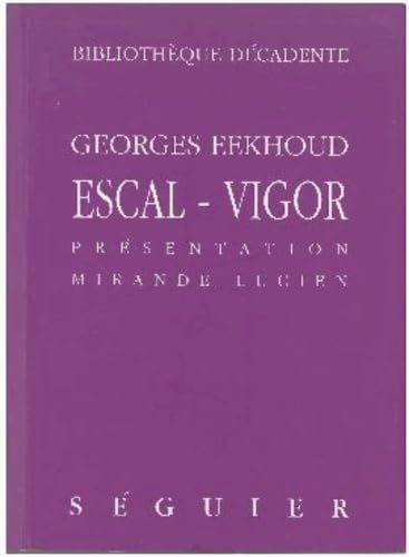 9782840490760: Escal - Vigor