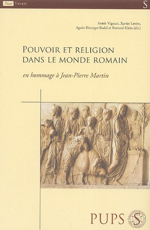 Beispielbild fr Pouvoir et religion dans le monde romain -------- [ en hommage  Jean-Pierre Martin ] zum Verkauf von Okmhistoire