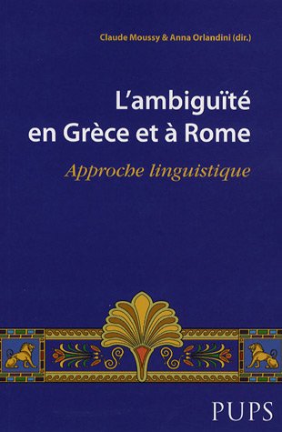 9782840505075: L'ambigut en Grce et  Rome: Approche linguistique
