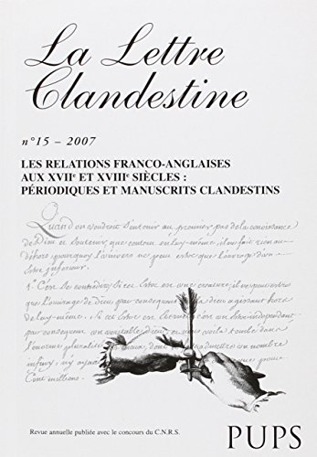 9782840505204: LETTRE CLANDESTINE N15