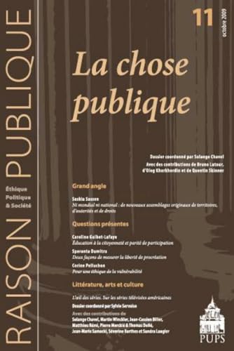 Stock image for La chose Publique / L'Oeil des Sries. Sur les sries tlvises amricaines for sale by Ammareal