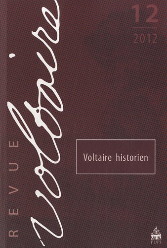 9782840508397: Voltaire historien