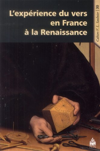 Stock image for L'experience du vers en France a la Renaissance for sale by Librairie La Canopee. Inc.