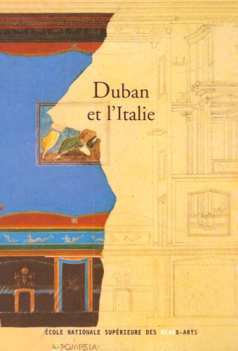 Beispielbild fr Duban et l'Italie zum Verkauf von Revaluation Books