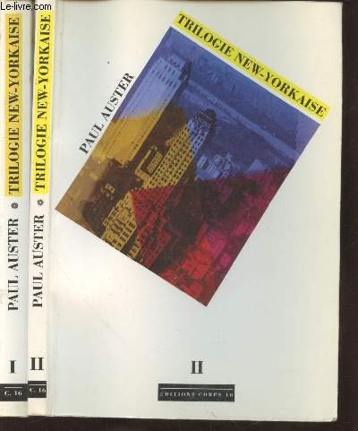 9782840570189: Trilogie new-yorkaise, coffret de 3 volumes