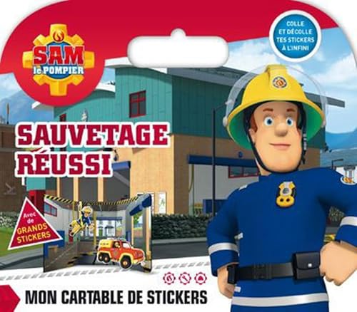9782840648505: Sam le pompier, sauvetage russi: Mon cartable de stickers