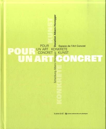 Stock image for Pour un art concret / Konkrete Kunst (German/French) for sale by Antiquariat UEBUE