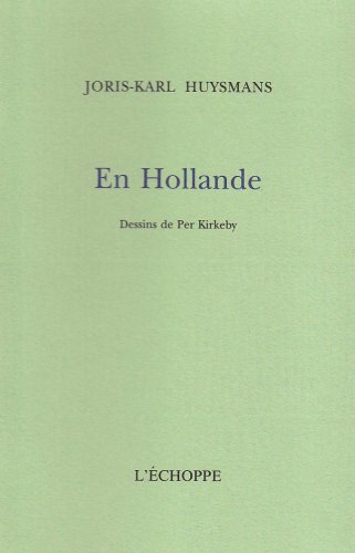 En Hollande (9782840680178) by Huysmans, Joris-Karl