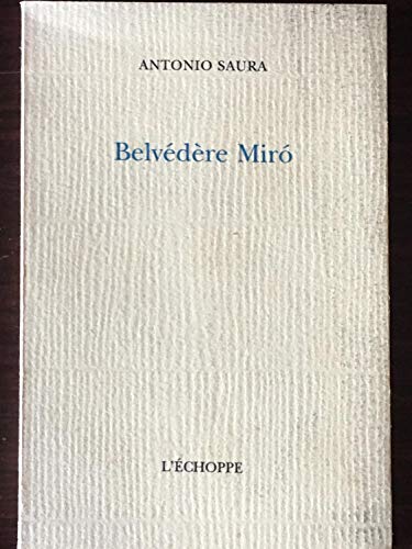 9782840680239: Belvedere miro