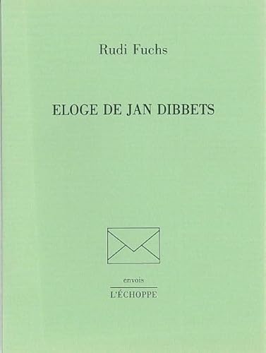 Stock image for Eloges de Jan Dibbets for sale by Ammareal