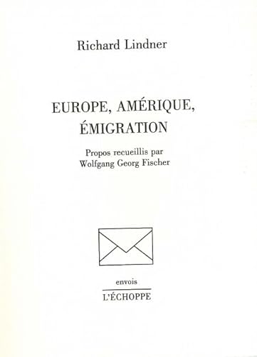 Imagen de archivo de Europe, Amrique, migration a la venta por medimops