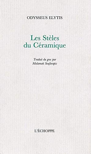 Imagen de archivo de Les Steles du Ceramique a la venta por Gallix