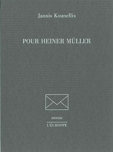 9782840682011: Pour Heiner Muller-