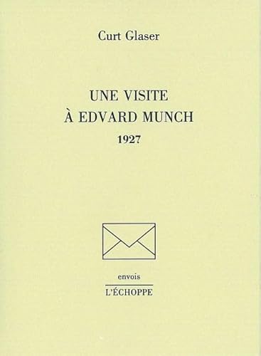 Stock image for Une visite a Edvard Munch 1927 for sale by Librairie La Canopee. Inc.