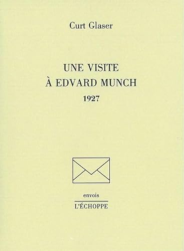 9782840682042: Une Visite a Edvard Munch,1927
