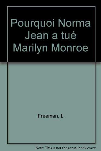 Beispielbild fr Pourquoi Norma Jean a tu Marilyn Monroe zum Verkauf von Ammareal
