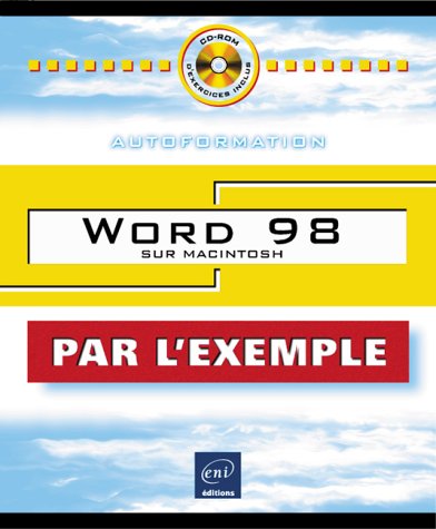 Stock image for Word 98 sur Macintosh for sale by medimops