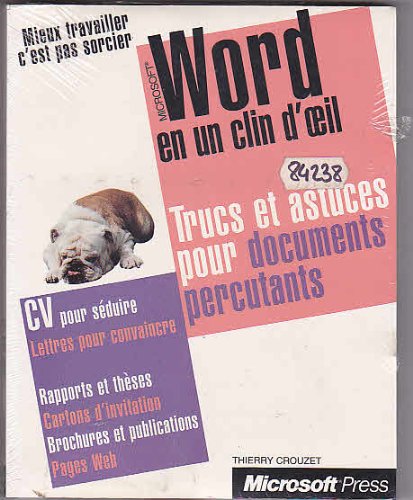 Stock image for Word en un clin d'oeil for sale by A TOUT LIVRE