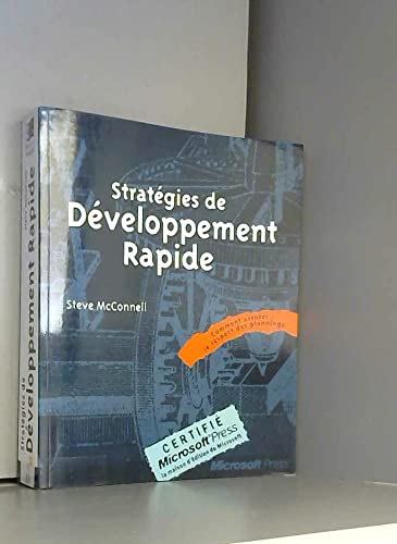 Stock image for Dveloppement rapide McConnell, Steve for sale by e-Libraire